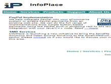 Tablet Screenshot of infoplace.com